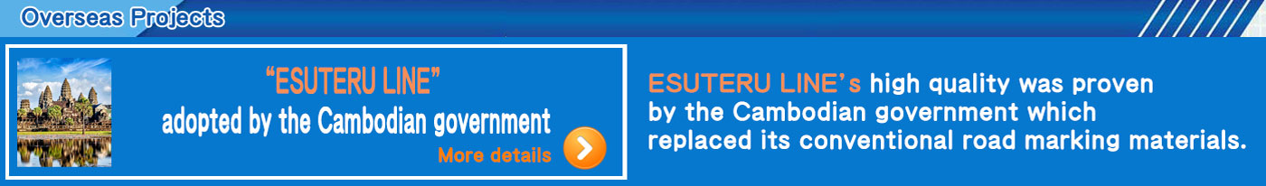 エステルラインのテック鬼城　カンボジアの実績